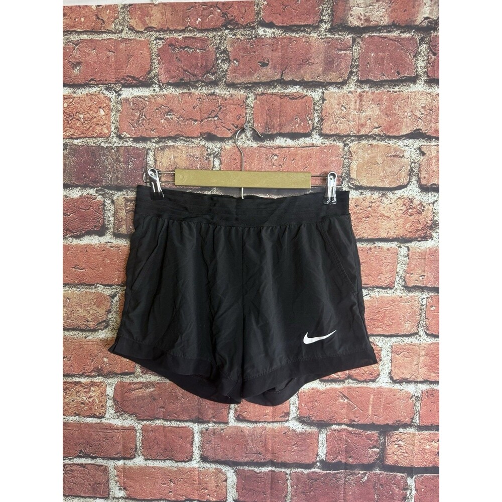 Nike Womens Black Athletic Running Shorts Size Medium AQ3541-010